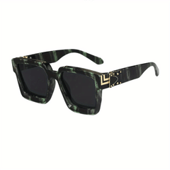 Men's Square Retro Punk Rock Hip Hop Sunglasses