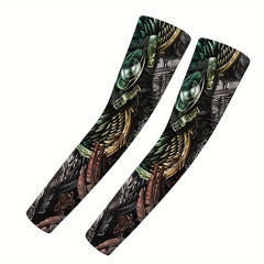 Summer Sunscreen Arm Sleeves UV Protection for Outdoor Sports