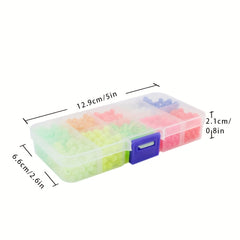 1000pcs Glow in the Dark Fishing Space Beans with Box