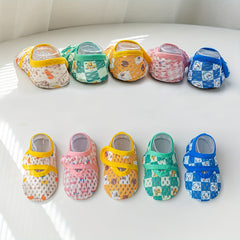 Baby Thin Soft Bottom Non slip Strap Floor Socks For Summer