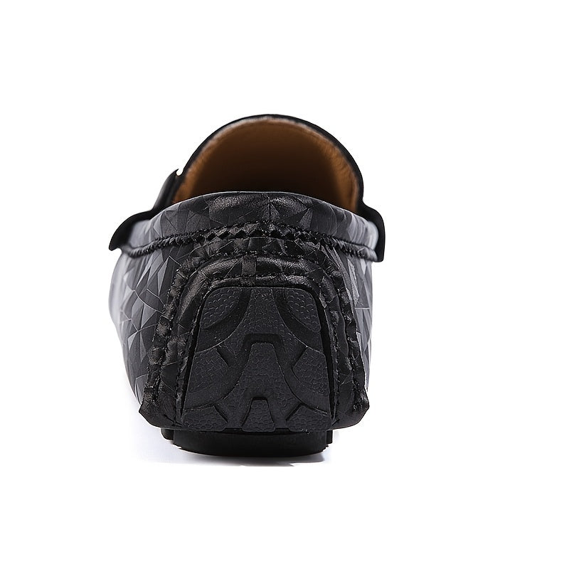 Women's Metal Decor Loafers Slip On Casual Shoes
