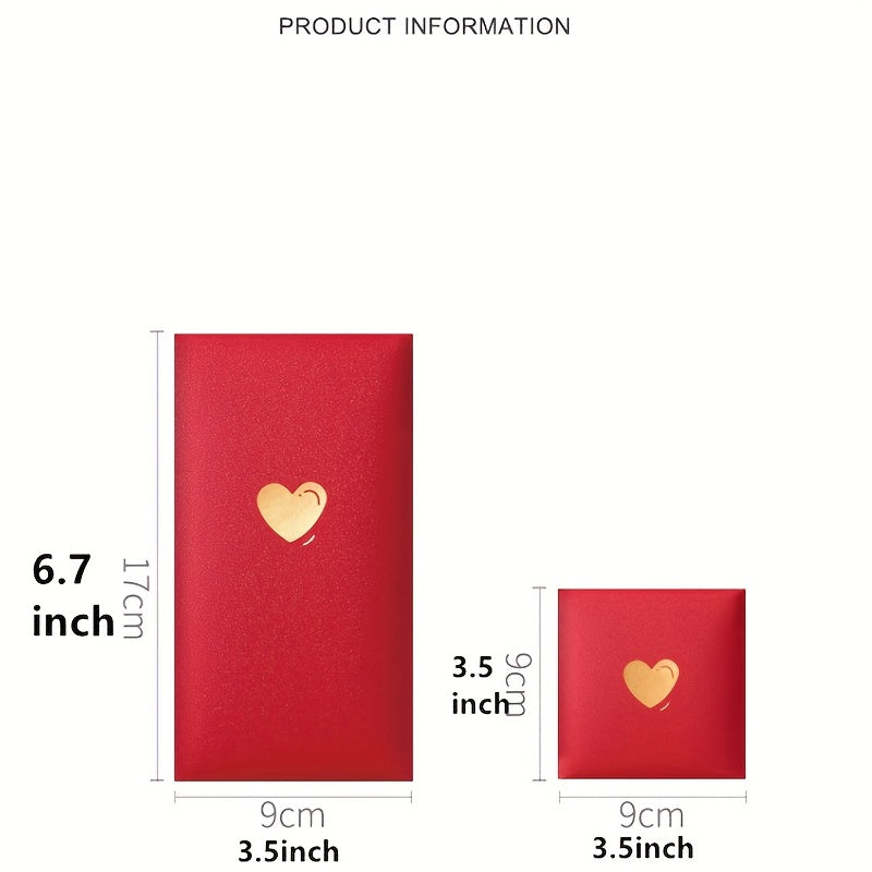 2pcs Red Envelope Wedding Birthday Party Lucky Money Pack