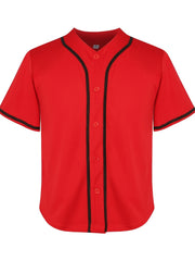 Youth Classic Baseball Jersey Short Sleeve Sweatshirt