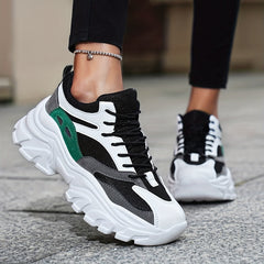 Women's Height Increased Sneakers Outdoor Walking Shoes