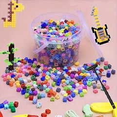 1248pcs Creative Bricks DIY Decorative Art Adult Creative Puzzle Birthday Gift