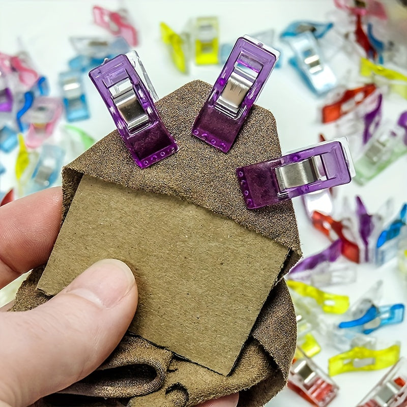 100pcs Multifunctional Sewing Clips Quilting Clips Fabric
