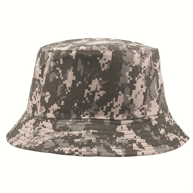Camouflage Bucket Hat Outdoor Travel Hat Fishing Hat Male Basin Hat