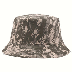 Camouflage Bucket Hat Outdoor Travel Hat Fishing Hat Male Basin Hat