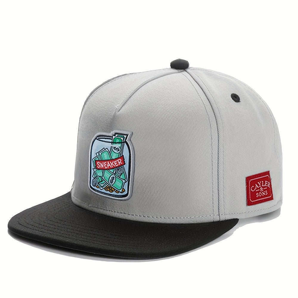 Men's Hip Hop Flat Brim Hat