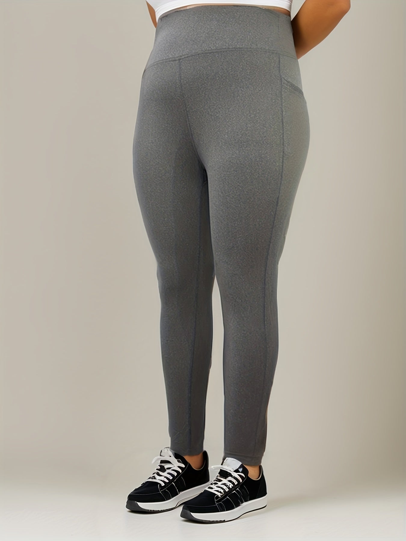 Sports Leggings Wide Waistband Yoga