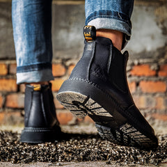 Steel Toe Slip On Work Boots Non Slip Safety Sneakers