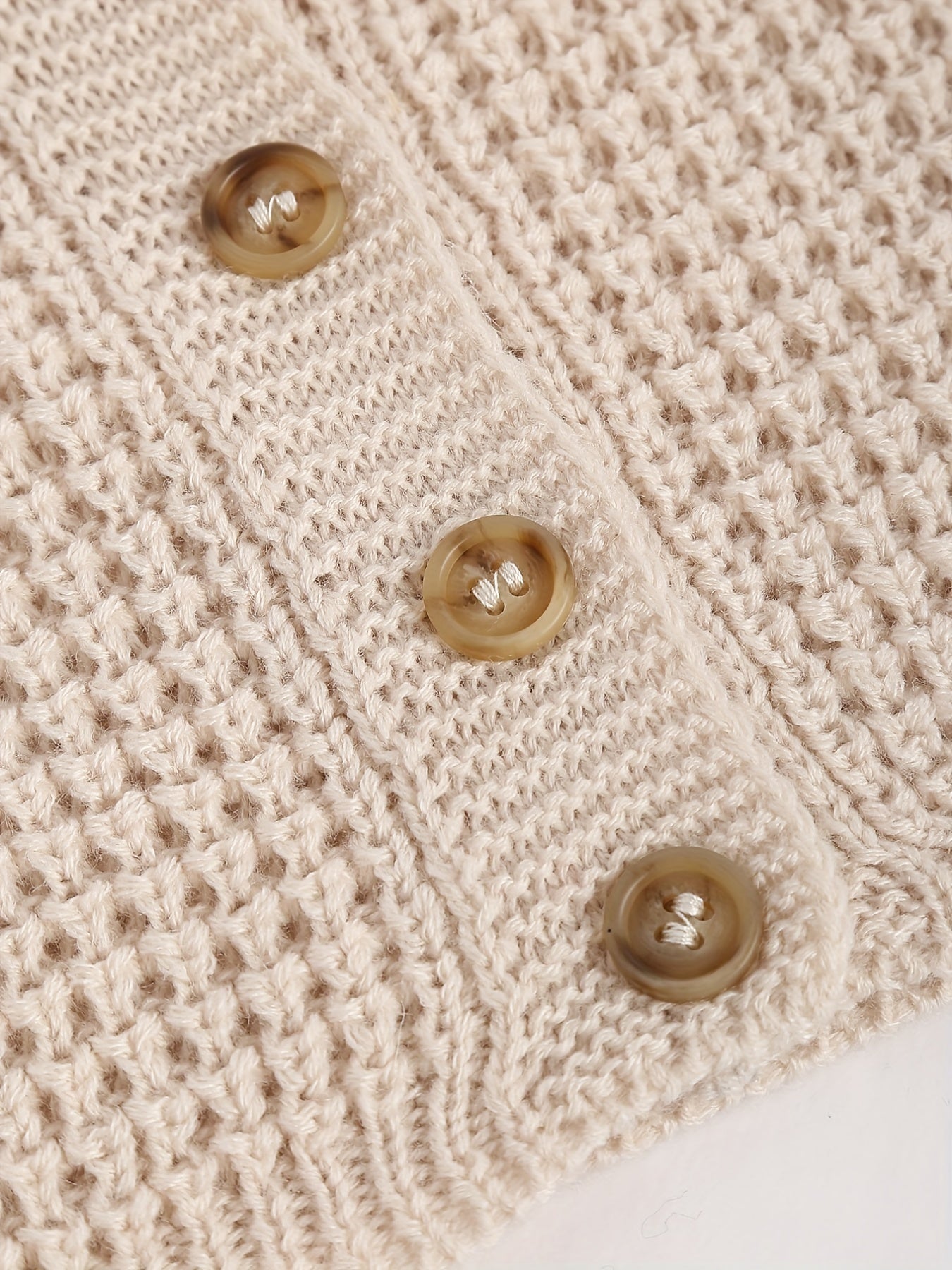 Baby's Long Sleeve Knit Cardigan Casual Coat