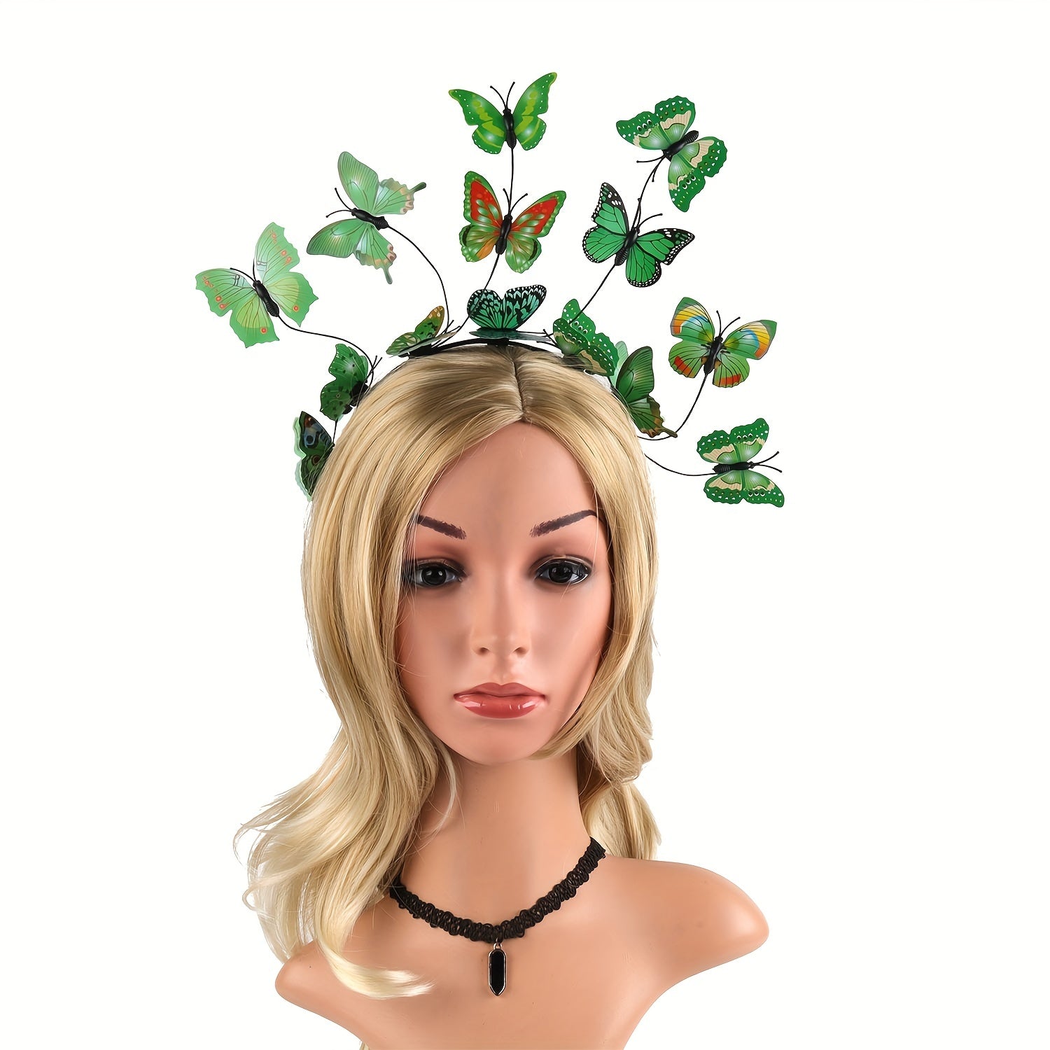 Butterfly Fascinator Headband Tea Party Halloween Costume Hair Accessories