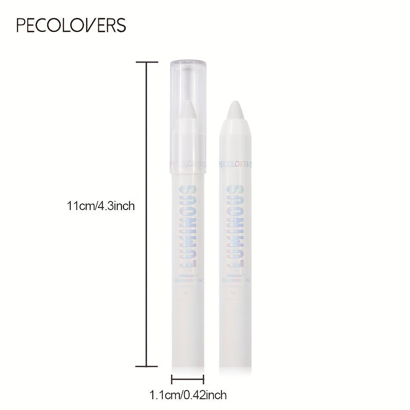 Glitter Silvery Eyeshadow Pen Waterproof Shimmer Matte Eyelid Under Crease Stick