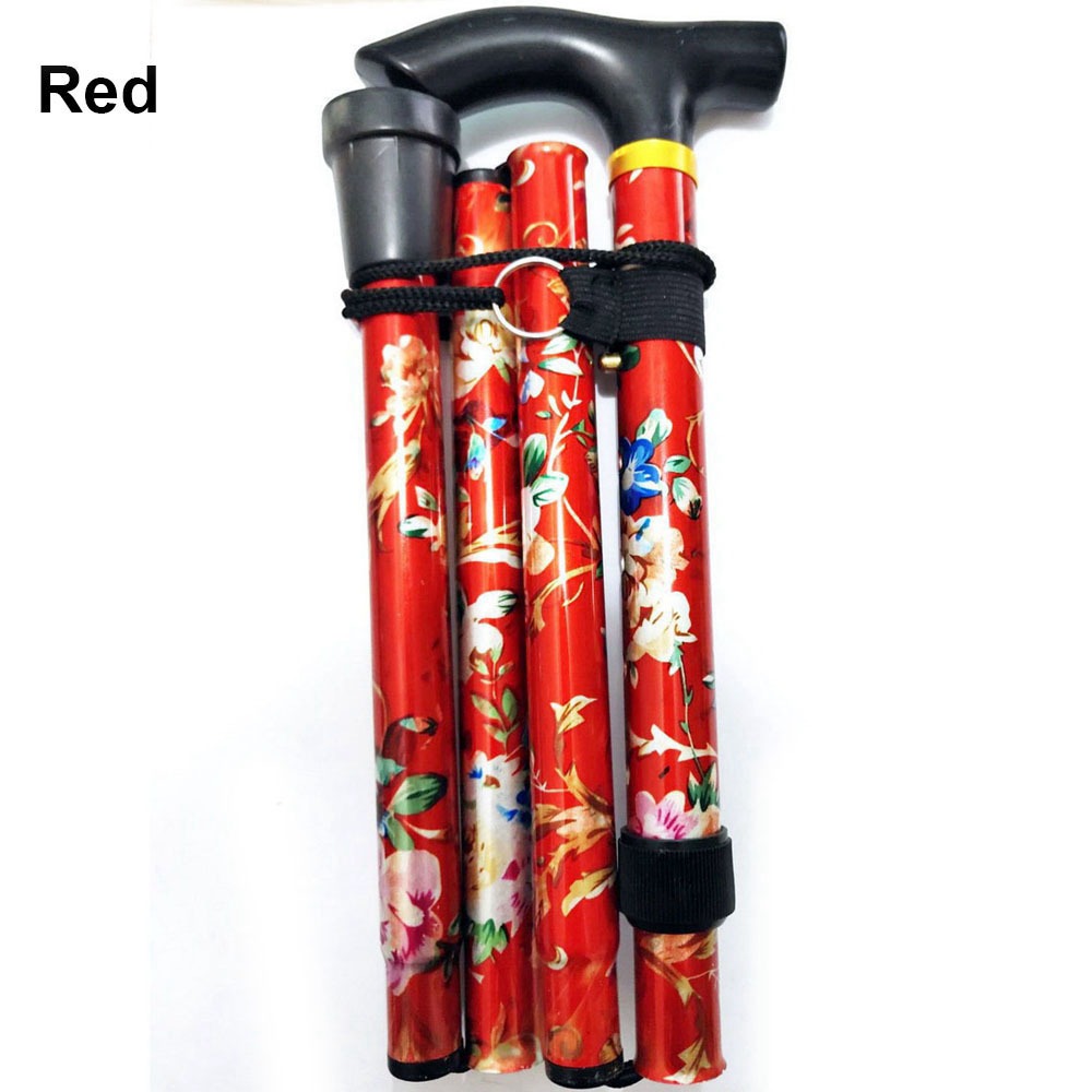 Foldable Adjustable Telescopic Walking Sticks