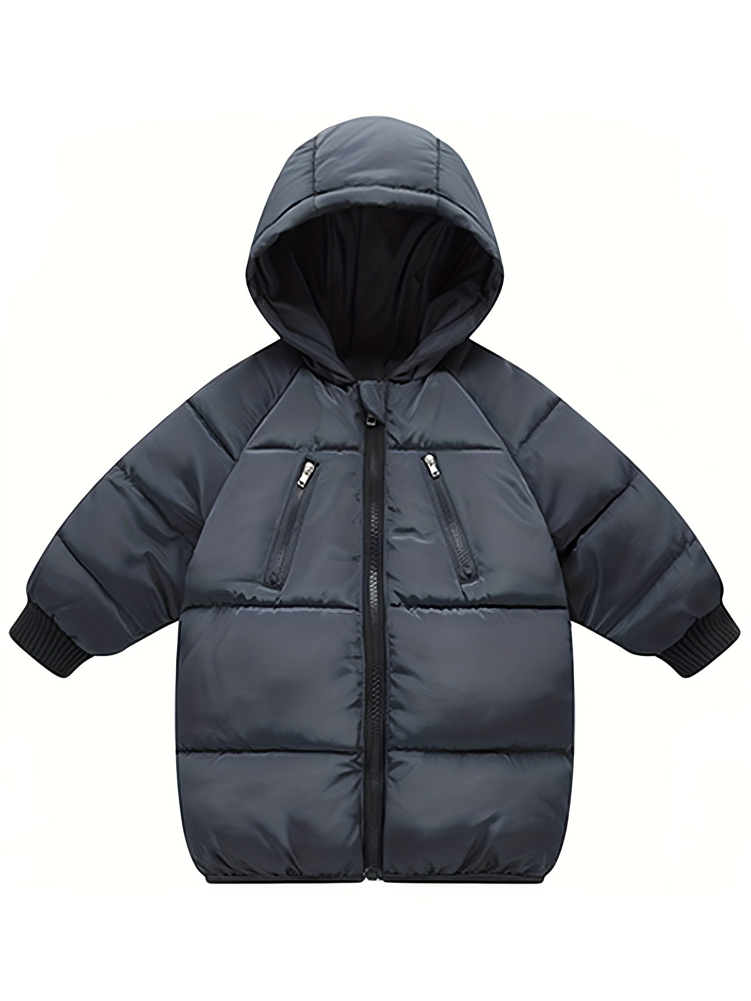 Boys Winter Hooded Puffer Coat Warm Jacket