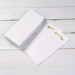 100 Packs Cash Envelopes 7 Coin Envelopes Self Seal For Money Saving