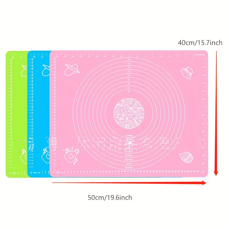 Large Pink Silicone Mat Kitchen Dining Room Placemat