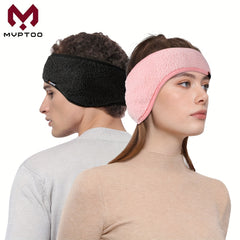 MVPTOO Winter Fleece Ear Warm Headband for Sports Yoga Gym