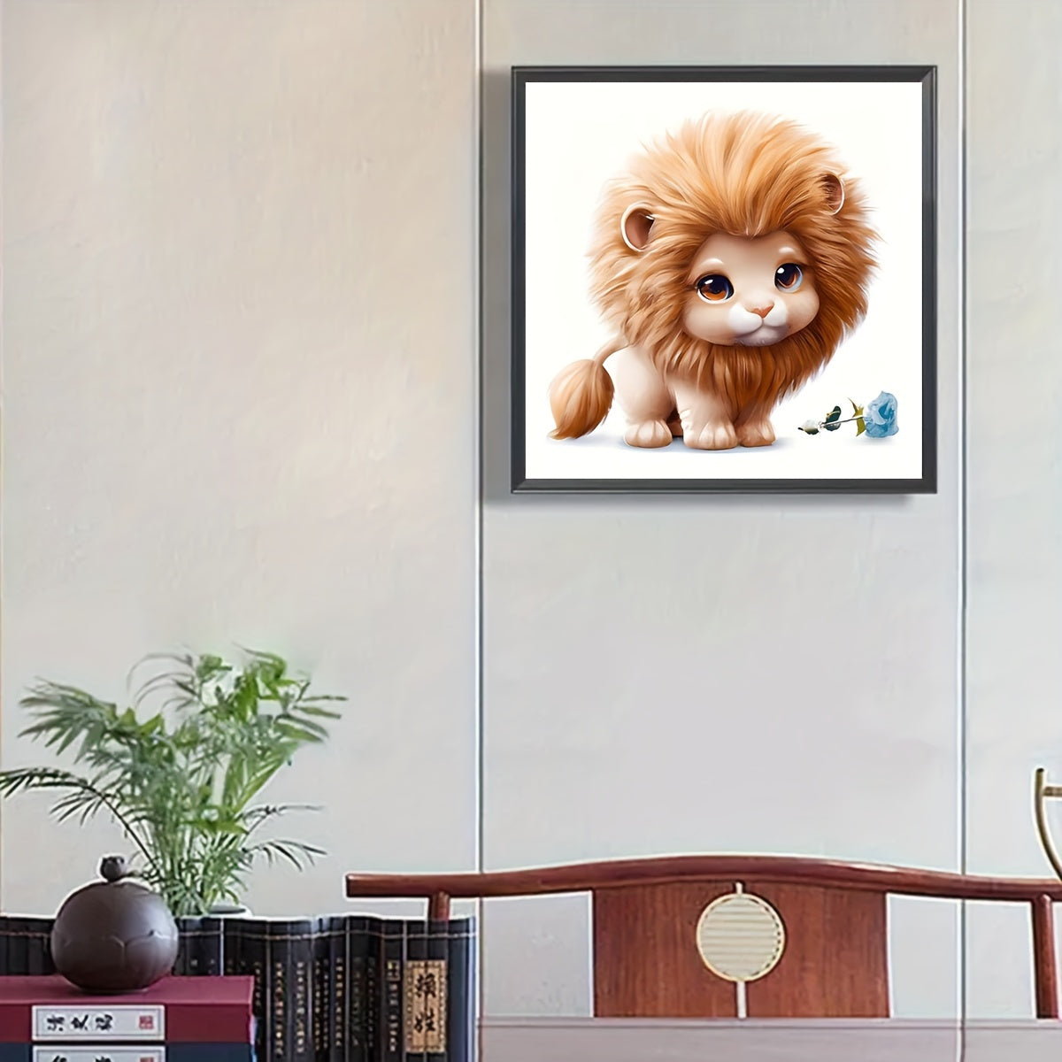 Little Animal Pattern DIY Diamond Painting Set for Home Wall Decoration