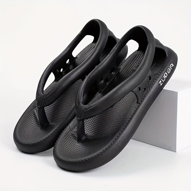 Men's Thong Sandals Non Slip Flip Flops for Beach Summer