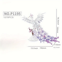 1000 pcs Phoenix Fire Advanced Building Blocks Set