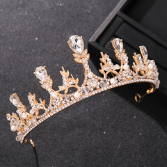 Crystal Bride Tiara Wedding Crown Headband