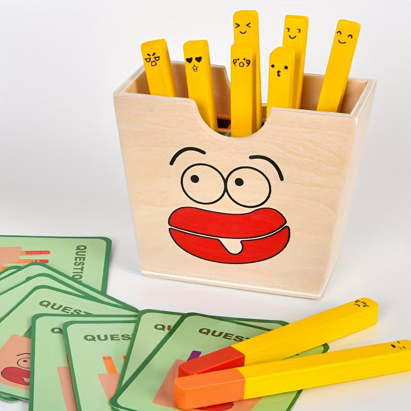 Montessori Wooden Stacking Hamburger Toy