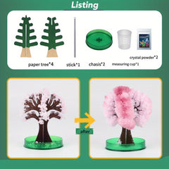 Kids Crystal Planting Set - Grow Christmas Tree in 24 Hours