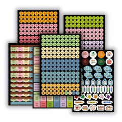 626pcs Teacher Plan Sticker Creative Memo Sticker