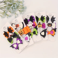 3pcs Christmas Bow Girl Hair Bands Head Buckle Accessories