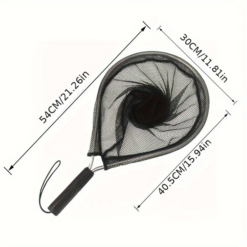 Portable Nylon Landing Net for Fly Fishing Fish Saver Knotless Mesh Net