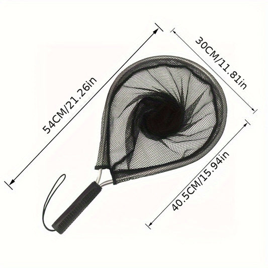 Portable Nylon Landing Net for Fly Fishing Fish Saver Knotless Mesh Net
