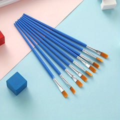 Plastic Rod Painting Pen Hook Line Pen Flat Head Brush Pigment Pen 2 54 Cm