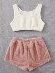 Fuzzy Fleece Pajama Set