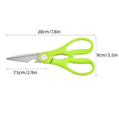 Stainless Steel Food Scissors 7 8in Multifunctional Kitchen Scissors