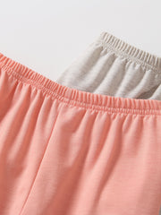 3pcs Girls Letter Print Jogger Sweatpants