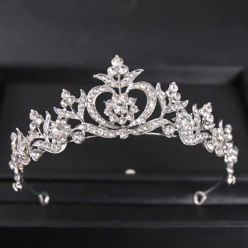 Rhinestone Queen Tiara for Women Princess Crown Birthday Tiara Headbands