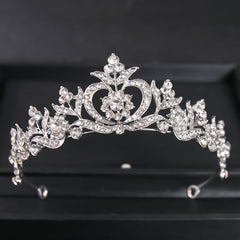 Rhinestone Queen Tiara for Women Princess Crown Birthday Tiara Headbands