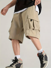 Men's Cargo Short Pants Breathable Baggy Shorts Outdoors