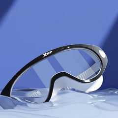 HD Waterproof Anti-fog Swimming Goggles Large Frame