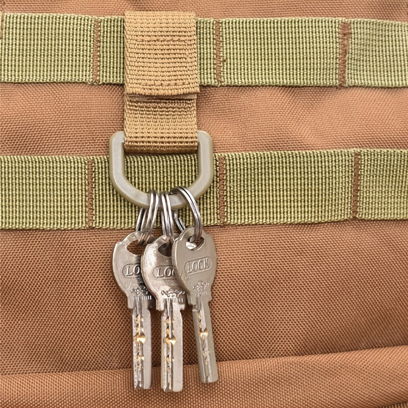 Tactical Nylon Webbing Buckle D-shaped Metal Buckle Outdoor Camping Hiking