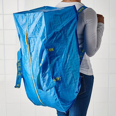 76L Large Capacity Moving Quilt Packing Bag PE Cloth Storage Bag