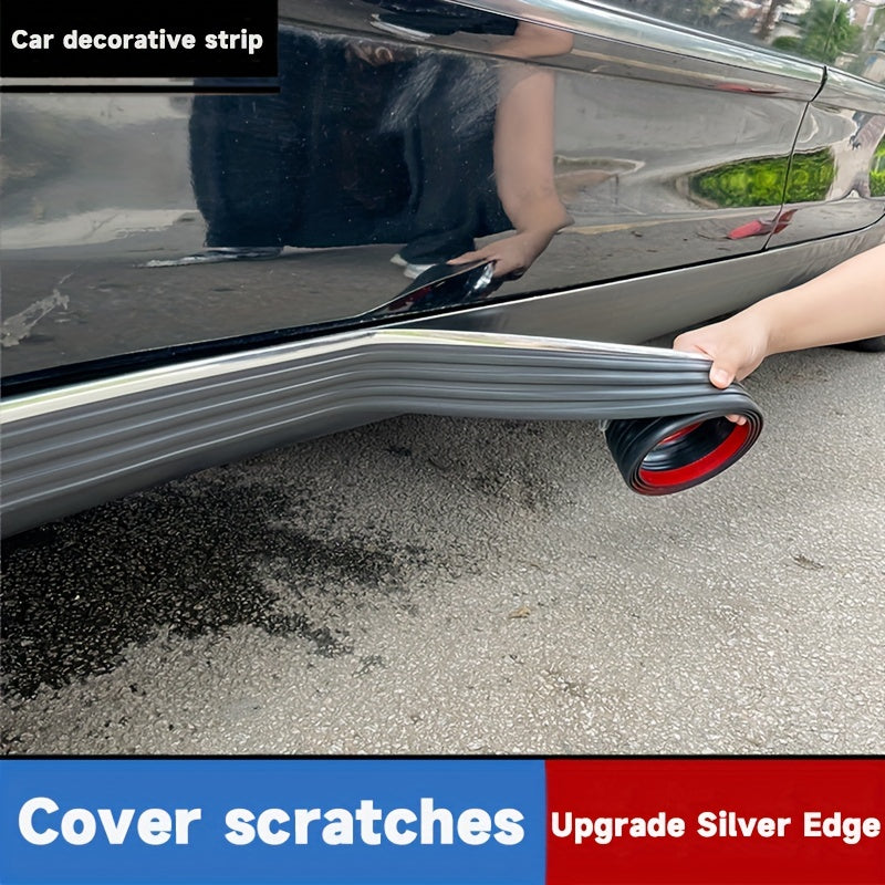 Car Side Skirt Edge Anti-collision Strip Door Sill Sticker