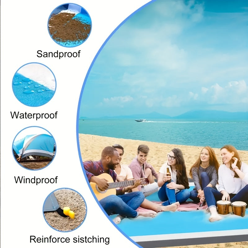 Waterproof Beach Mat for Family Camping
