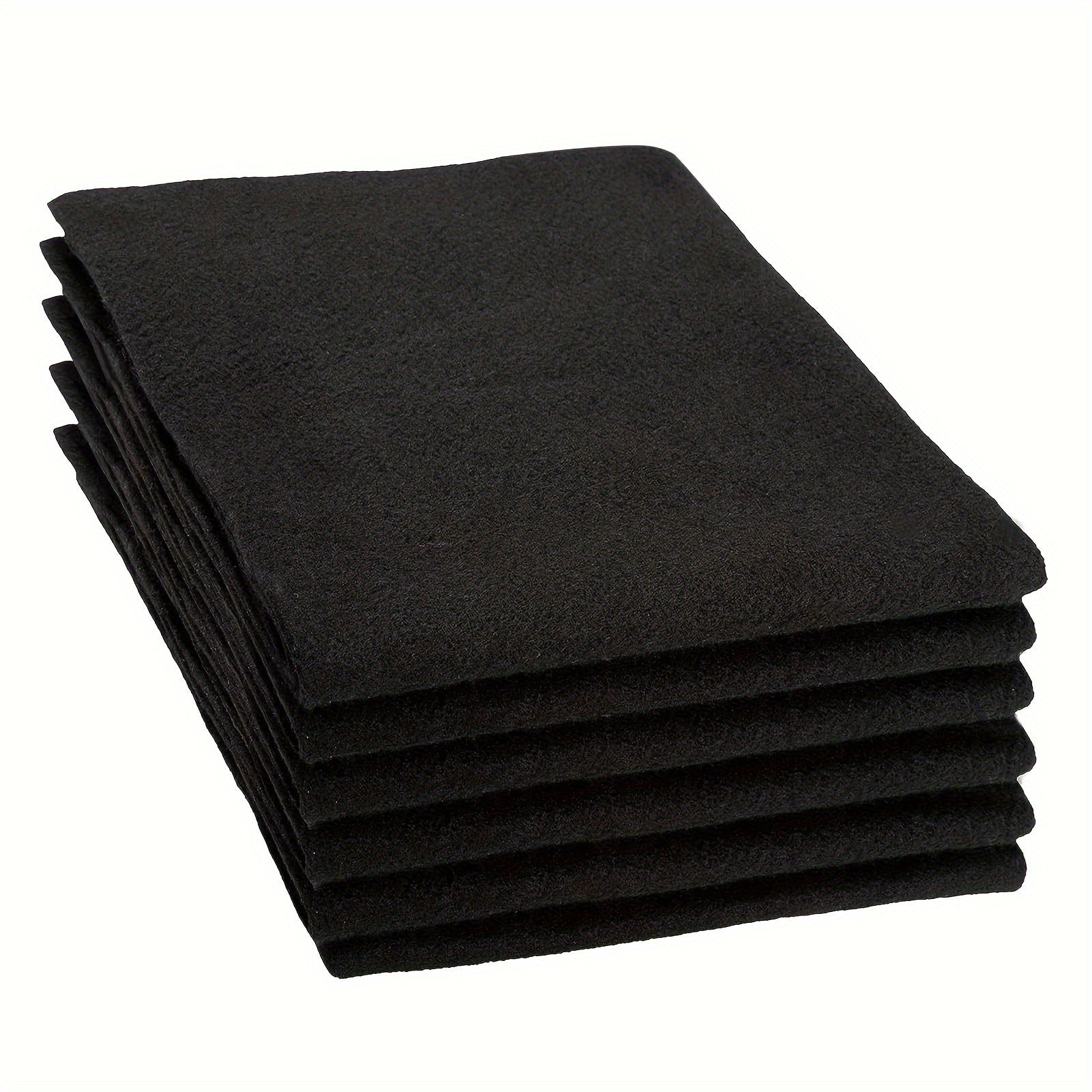 6mm-10mm Thick Carbon Felt Welding Blanket 1800 F Heat Resistant Mat