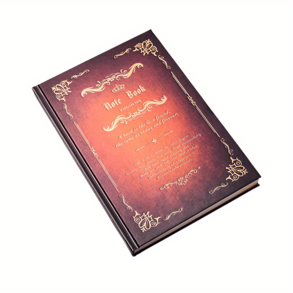 Magic Notebook Hardcover Lined Diary A5 Retro Writing Rules Magic Diary 240 Page