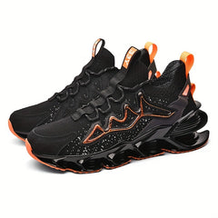 Men's Blade Sneakers Breathable Shock Absorbing Footwear