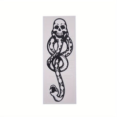 5pcs Death Eaters Dark Mark Make Up Tattoos Stickers Cosplay Accessories