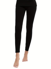 Soft Thermal Pants Comfy Slim Tights For Winter Women